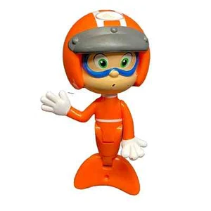 Nickelodeon Bubble Guppies Gil Mermaid Fintastic Racer Loose Action Figure - Picture 1 of 4