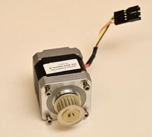Shinano Kenshi STP-42D3-2000.D NEMA 17 4-Wire Stepper Motor w/ Toothed Pulley - Picture 1 of 10