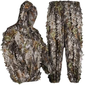 3D Hunting Bionic Ghillie Suit Camouflage Sniper Birdwatch Clothing for Hunting - Picture 1 of 7