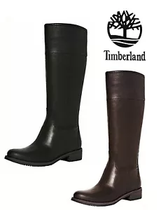 BOTAS ALTAS TIMBERLAND VENICE PARK ALTO PRECIO DE VENTA SUGERIDO POR EL FABRICANTE £180 CUERO HASTA LA RODILLA 4,4,5,5,5,6,6,5,7 - Imagen 1 de 22
