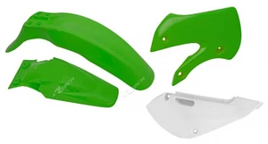 Kit de guardabarros de plástico piezas laterales alerón Racetech Kawasaki KLX 110 2002-2009 - Imagen 1 de 1