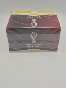 Box Figurine Panini World Fifa Qatar 2022 Da 120 Bustine con Extra Stikers - Foto 1 di 3