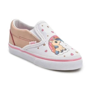 VANS CLASSIC Slip-On Toddler Shoes - Unicorn Rainbow - Size 5 Toddlers - NIB - Picture 1 of 3