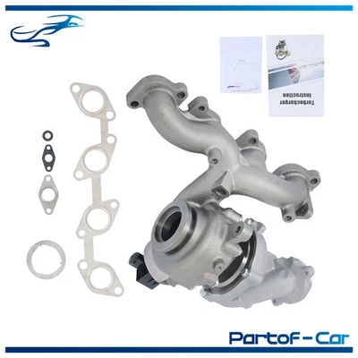 Turbo para VW Volkswagen Golf 2010-2014 2,0 L diésel con motor 2,0 TDI CR-US07 Foto 1 de 4