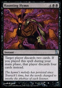 Haunting Hymn - Time Spiral #112/301 MTG Magic The Gathering - Picture 1 of 1
