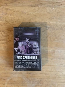 Rick Springfield- Success Hasn't Spoiled Me Yet Cassette Tape, RCA Records, 1982 - Picture 1 of 4