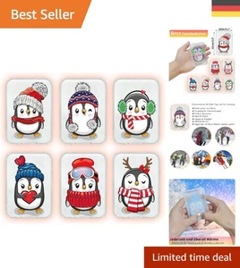 Komfortable Handwärmer 6er-Set, 10x8cm, Für die ganze Familie und Weihnachten - Bild 1 von 9