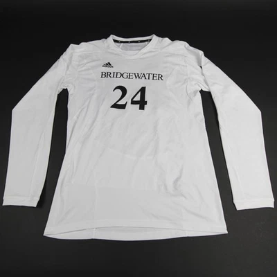 Camiseta de práctica Bridgewater Eagles Adidas Climacool - Fútbol para hombre blanca usada Foto 1 de 4