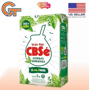 CBSe Hierbas Serranas Yerba Mate 1kg (2.2lb) - (Envío desde EE. UU.) - Imagen 1 de 2