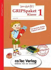 GRIPSpaket Klasse 1: Deutsch, Mathe, Englisch, Logik. Einzellizenz, - Afbeelding 1 van 1