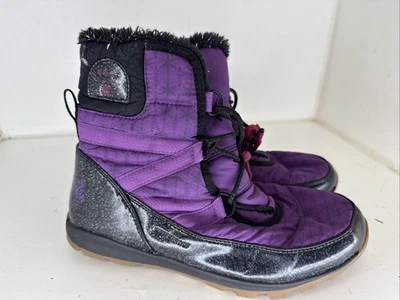 Disney X Sorel Frozen 2 Invierno Nieve Púrpura Brillantes Botas Niñas 6 Foto 1 de 4