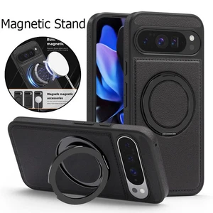 For Google Pixel 10 9 Pro XL 8 Pro Leather ShockProof Magnetic Holder Case Cover - Picture 1 of 20