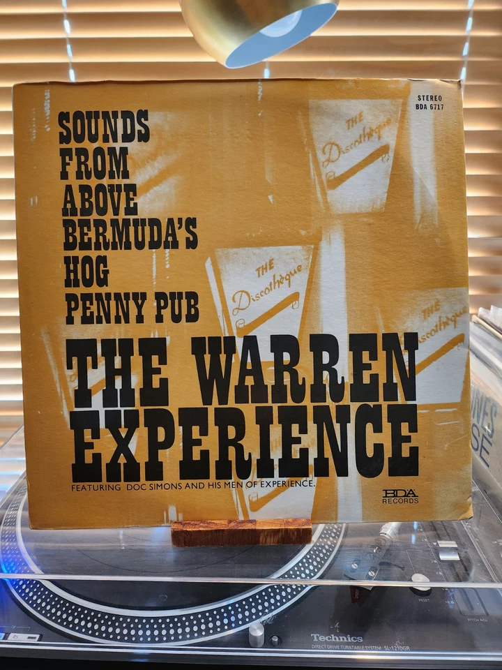 The Warren Experience, Sounds From Above Bermudas Hog Penny Pub, 1st Press, Rare Foto 1 de 4
