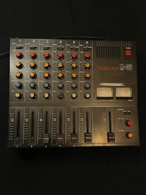 TASCAM M-06 6-channel Stereo PA Mixer Made in Japan 80s. Warm Sound - Image 1 of 4