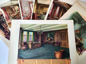 Wholey New York Office Furniture Decor Design Vtg 1930s Lot Of 7 Magazine Ads - Picture 1 of 8