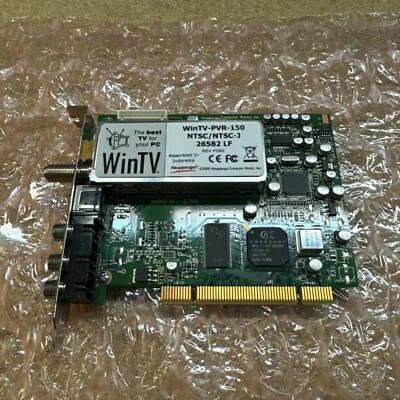 Hauppauge WinTV-PVR-150 26132 LF REV F0B2 PCI TV Tuner Card - Image 1 of 4