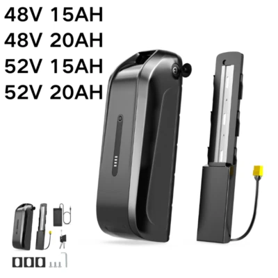 Batería Ebike 48V 52V 15AH 20AH Litio Li-ion para Bicicletas Eléctricas 0-2000W Foto 1 de 4