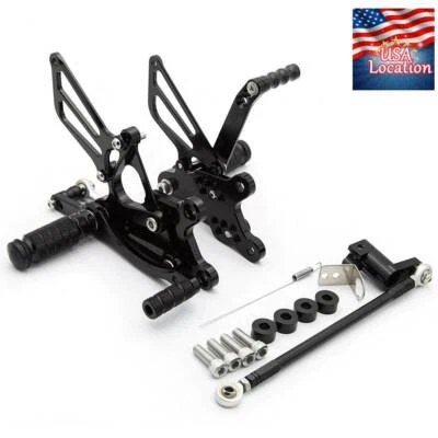 Para Honda CBR954RR CBR929RR 2000-2002 2003 CNC estriberas cambio de freno EE. UU. Foto 1 de 4