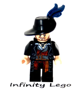 LEGO Hector Barbossa Minifigure Pirate of the Caribbean Isla De Muerta 4181 - Picture 1 of 4