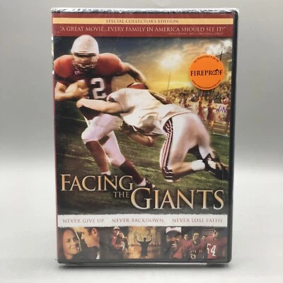 Facing The Giants DVD Movie Special Collector Edition Inspirational Film NEW -M4 - Image 1 of 4