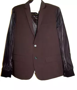 Kenneth Cole Men's Black Combo Slicker Slive Fashion Jacket Size XL - Picture 1 of 8