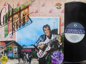 Carl Perkins UK Reissue LP Rocking guitarman EX '80 Charly CR30003 Rockabilly - Picture 1 of 1