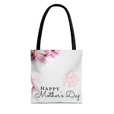Floral Mother's Day Hang Bag Double Sticked Stylish Tote Bag For Mom