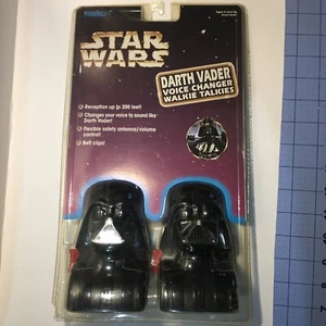 1997 Star Wars Darth Vader stimmwechselnde Walkie-Talkies NEU VINTAGE - Bild 1 von 8
