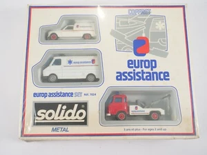 Boxset Solido Europ Assistance Set 7024 Metal - Picture 1 of 4