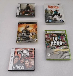 ~PS3 / XBOX / DS/ Wii NEW SEALED Video Games~ Sniper /DJ Hero/ Prince of Persia - Picture 1 of 41