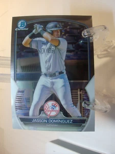2023 Bowman Chrome Prospects #BCP-18 - Jasson Domínguez - NY Yankees (97124) - Picture 1 of 2