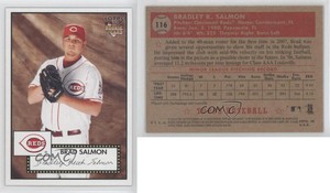 2007 Topps '52 Brad Salmon #116 Rookie RC