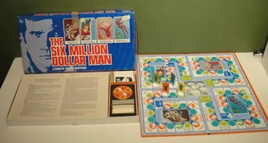 Vintage 1975 Six Million Dollar Man by A Parker  Game 2 to 4 Players Ages 7 - 14 - Picture 1 of 22