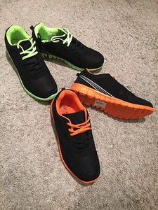 Herren Damen Stoßdämpfer Lauflicht Flexibel Soft Cross Trainer Fitnessstudio Schuhgröße - Bild 1 von 12