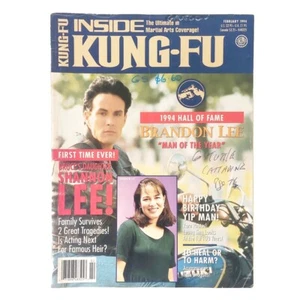 Inside Kung Fu Vintage USA magazine | Feb 1994 | Brandon Lee Man Of The Year - Picture 1 of 8