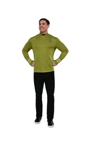 NEU Rubine Herren Star Trek Beyond Captain Kirk Halloween Kostüm Shirt Einheitsgröße - Bild 1 von 4