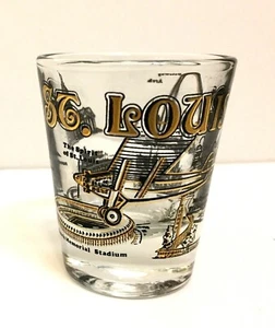 Souvenir Schnapsglas St. Louis Missouri "The spirit of St. Louis" - Bild 1 von 9