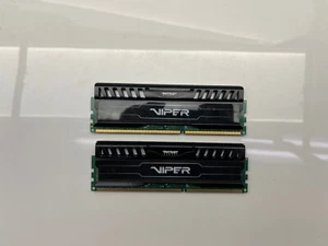 Patriot Viper 16GB (2x8GB) DDR3 1600 RAM Kit PV316G160C9K 9-9-9-24 - Picture 1 of 2