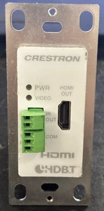 Placa de pared Crestron DM-TX-4K-100-C-1G-W-T medios digitales 4K - Imagen 1 de 6