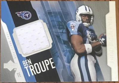 2004 Upper Deck Rookie Futures Jerseys Ben Troupe RF-BT Tennessee Titans - Image 1 of 2