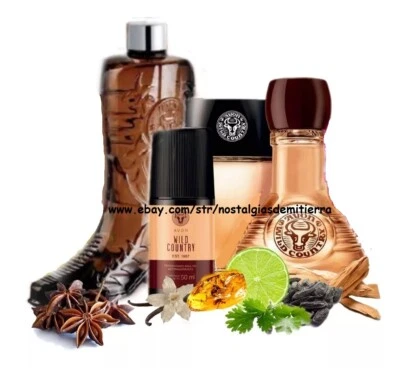 Avon WILD COUNTRY COLECION DE 4 PIEZAS PARA CABALLERO PAQUETE 特别原版 — 第 1/4 张图片