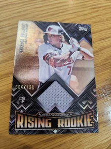 2024 Topps Update #RRR-JH Jackson Holliday RC Rising Rookie Relic /199 - Picture 1 of 2
