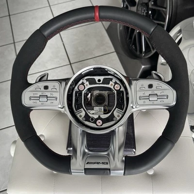 Original Mercedes AMG Performance Lenkrad W177 C118 C205 C238 W213 W463A C63 A45 - Bild 1 von 4