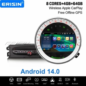 8-Kern 64GB Android 14.0 Autoradio CarPlay DAB+ Navi WiFi BT 5.0 BMW Mini Cooper - Bild 1 von 19