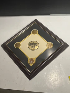 Pirates MBL Safeco Field Infield Dirt Numbered Plaque by Highland Mint - Picture 1 of 9