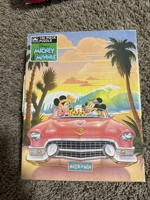 Rompecabezas de colección Disney Golden Mickey & Minnie MICK’nMIN 100 piezas 11,5x15 Foto 1 de 4