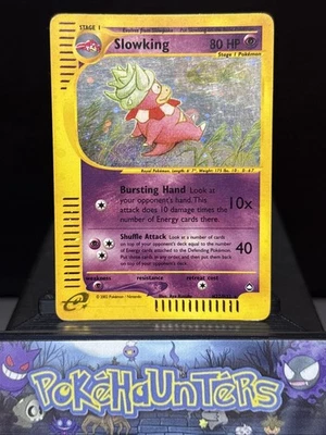 Pokemon Card Slowking H22/H32 Aquapolis Set Holo Rare Played - Image 1 of 4