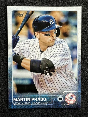 MARTIN PRADO #302 2015 Topps Baseball QTY New York Yankees - Image 1 of 2