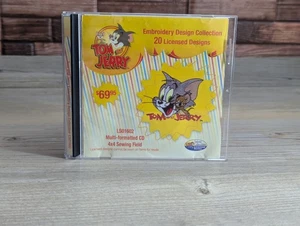 Tom & Jerry 20 Embroidery Designs Dakota Collectibles LS01602 Licensed Series - Picture 1 of 4