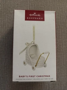 Hallmark Keepsake - Baby's First Christmas - Porcelain - 2024 *NEW In Box NIB - Picture 1 of 3